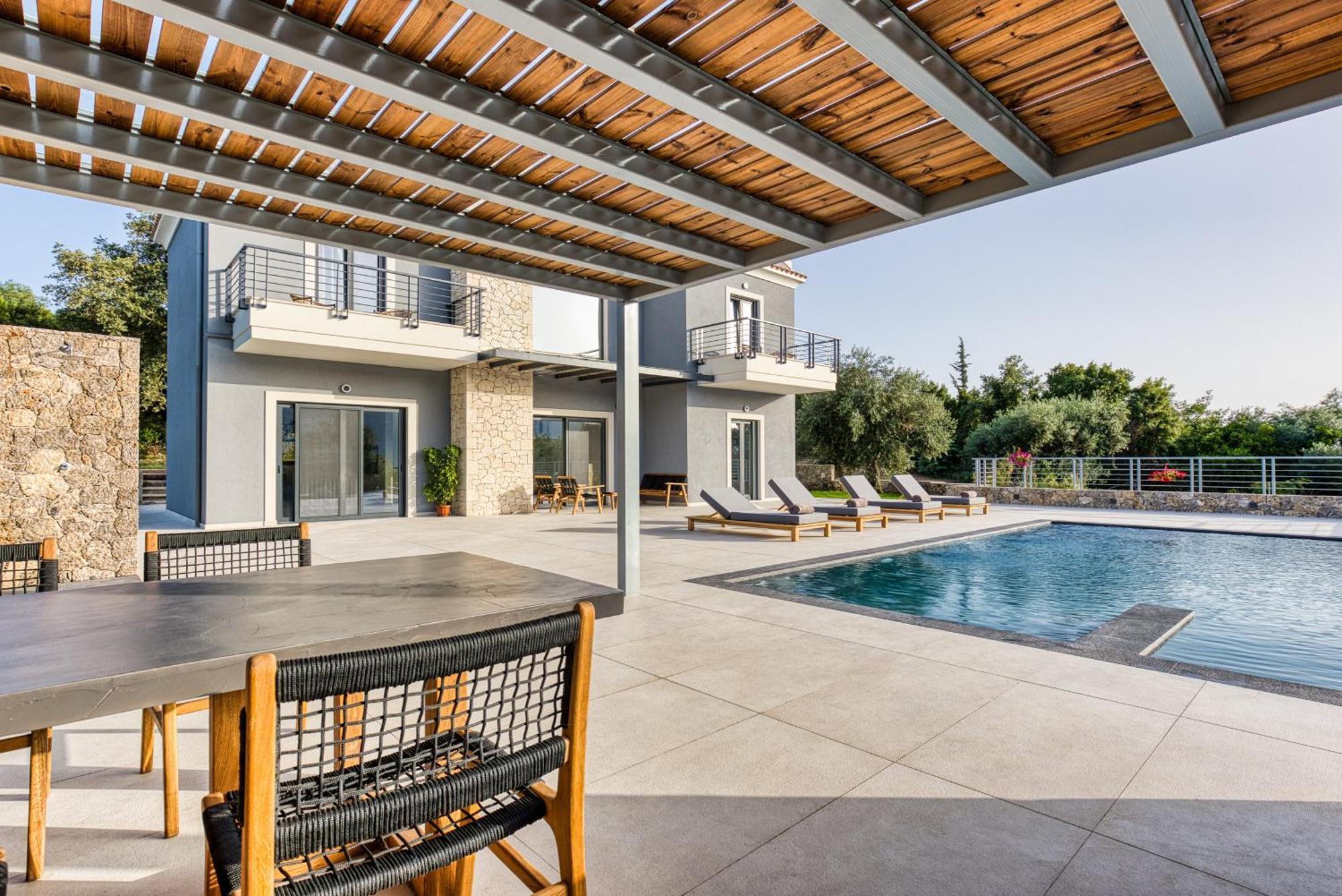 Villa Dafni & Nikos Corfu Kato Korakiana Exteriér fotografie