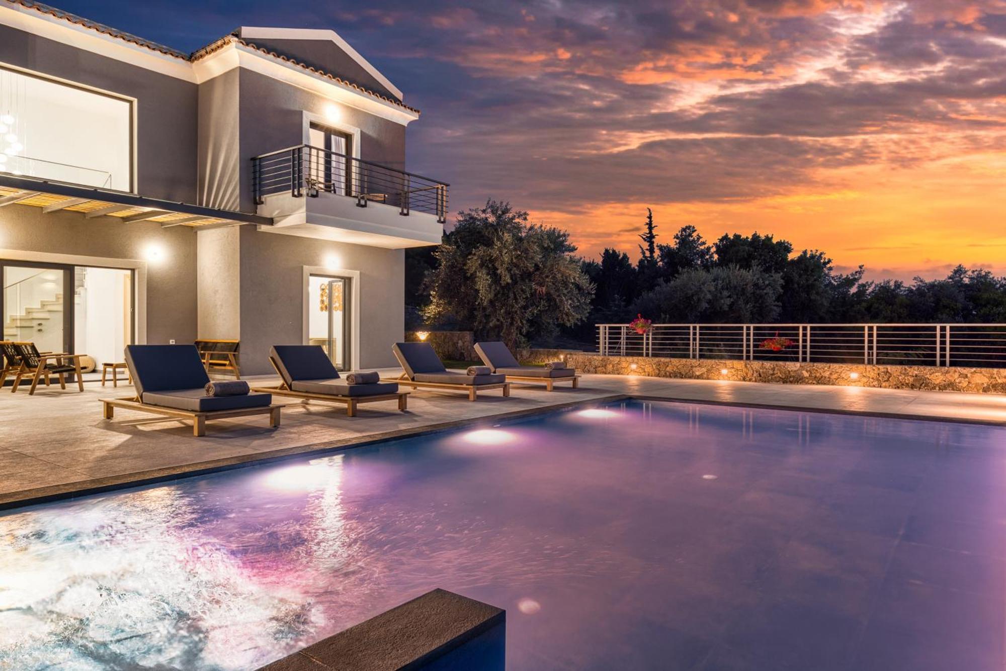 Villa Dafni & Nikos Corfu Kato Korakiana Exteriér fotografie