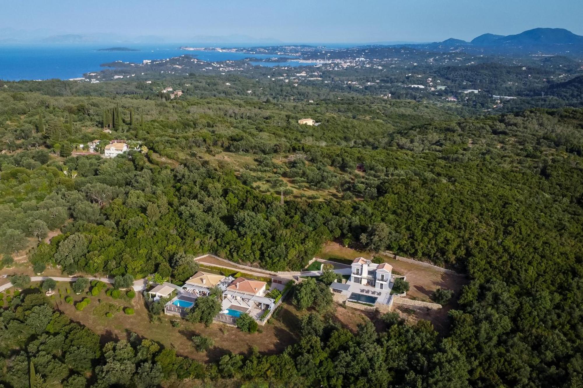 Villa Dafni & Nikos Corfu Kato Korakiana Exteriér fotografie