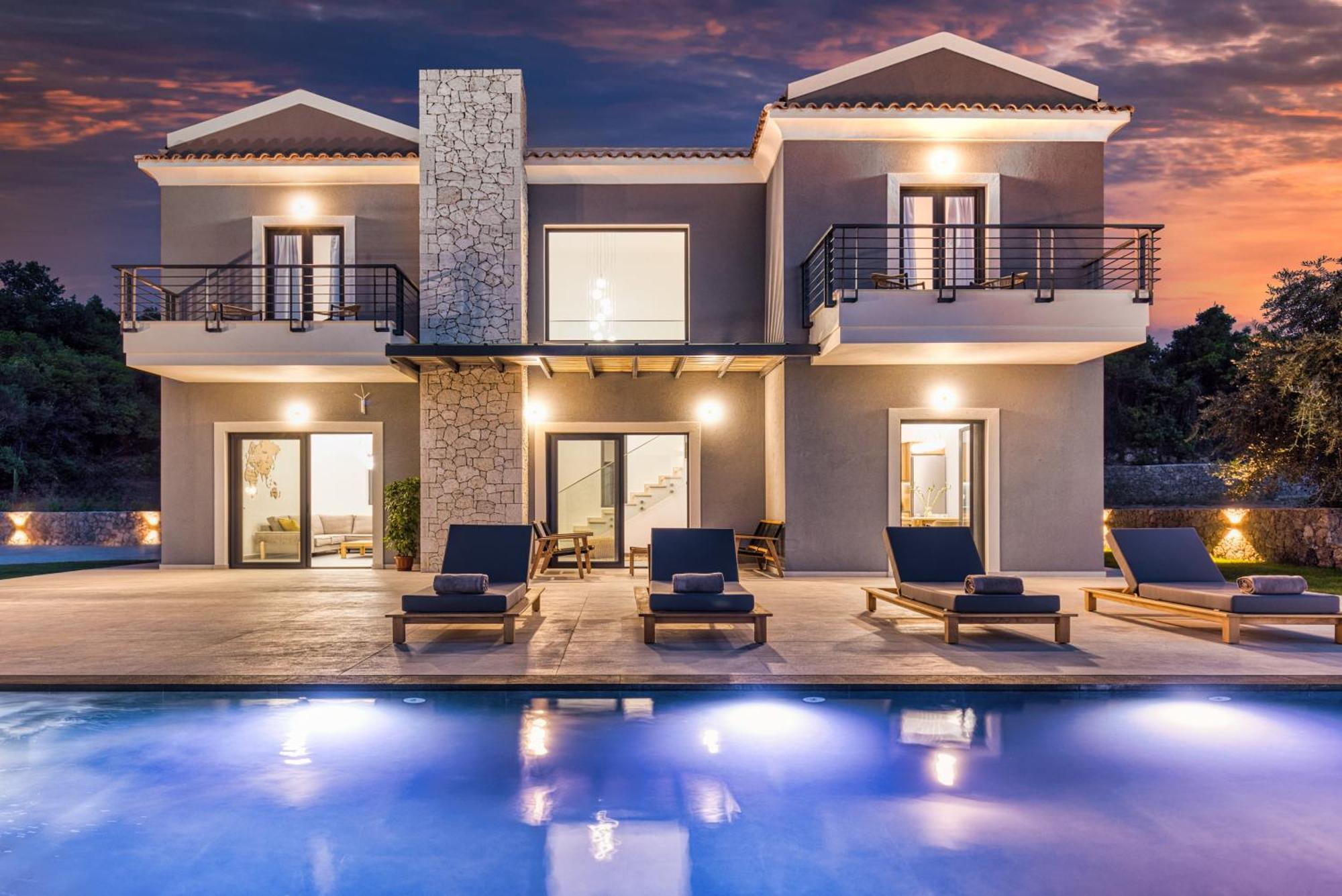 Villa Dafni & Nikos Corfu Kato Korakiana Exteriér fotografie