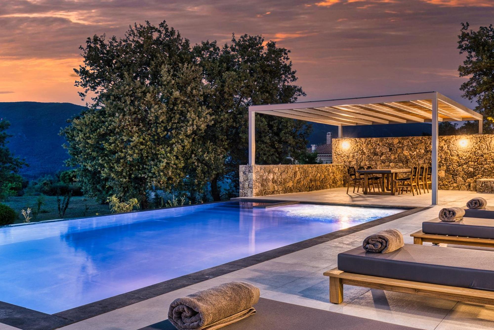 Villa Dafni & Nikos Corfu Kato Korakiana Exteriér fotografie
