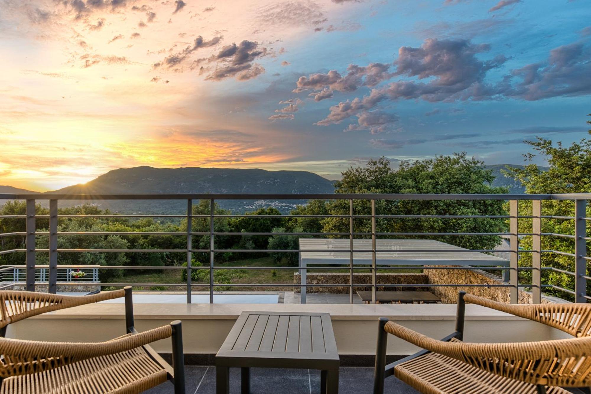 Villa Dafni & Nikos Corfu Kato Korakiana Exteriér fotografie