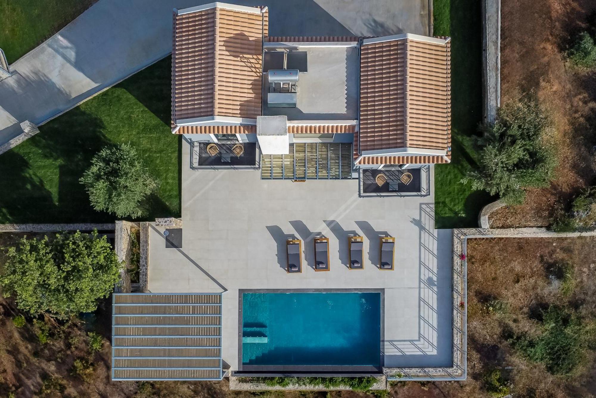 Villa Dafni & Nikos Corfu Kato Korakiana Exteriér fotografie