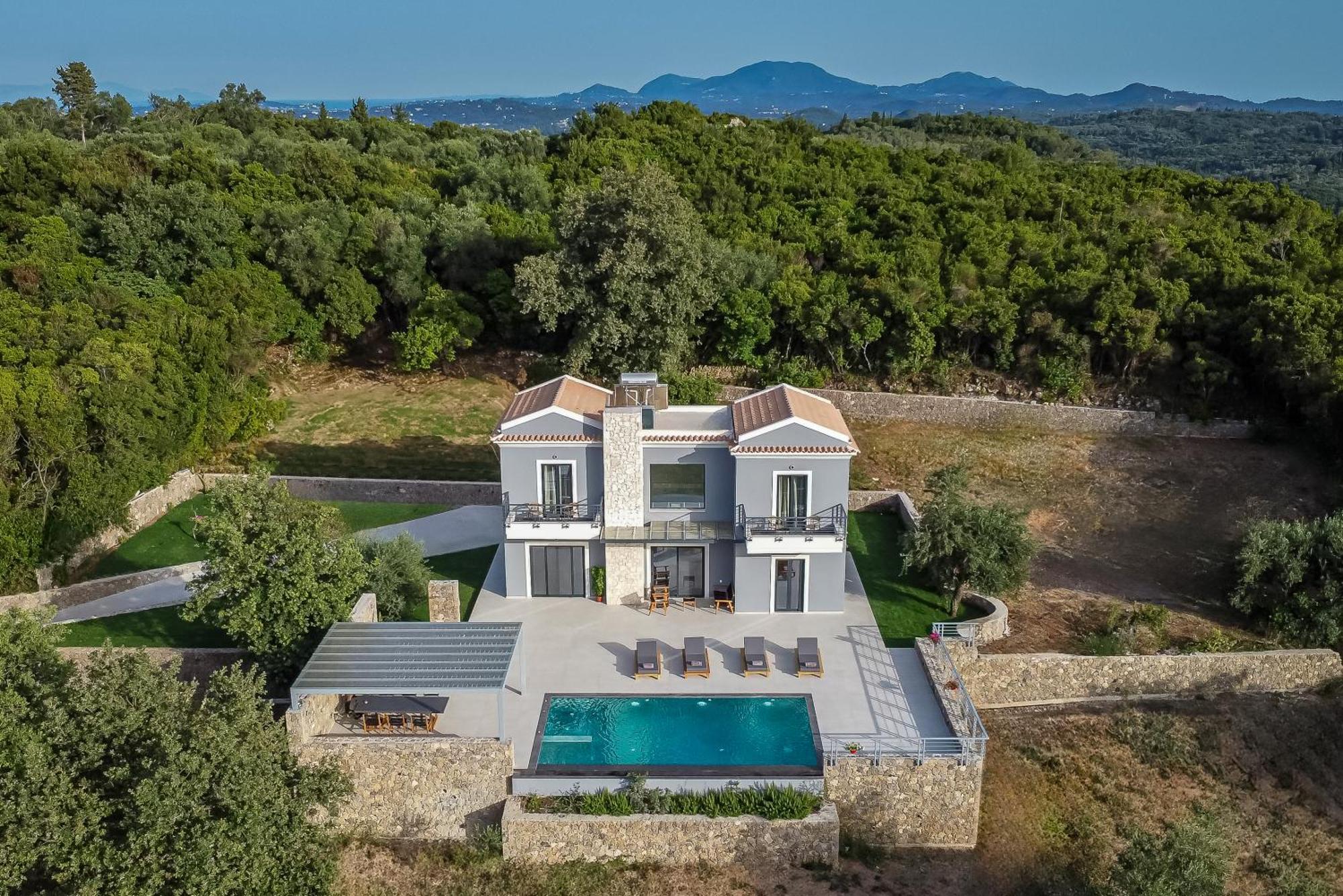 Villa Dafni & Nikos Corfu Kato Korakiana Exteriér fotografie